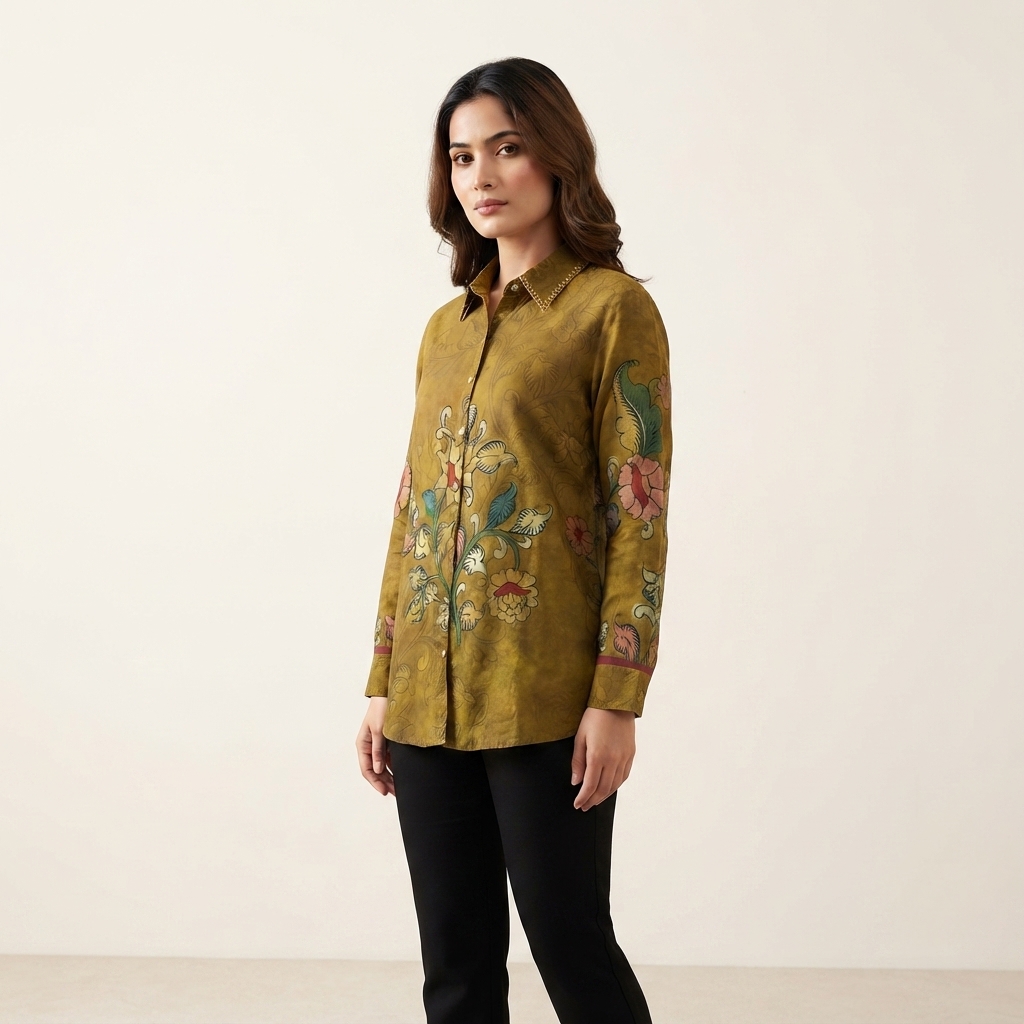 Kalamkari Shirt thumbnail 4