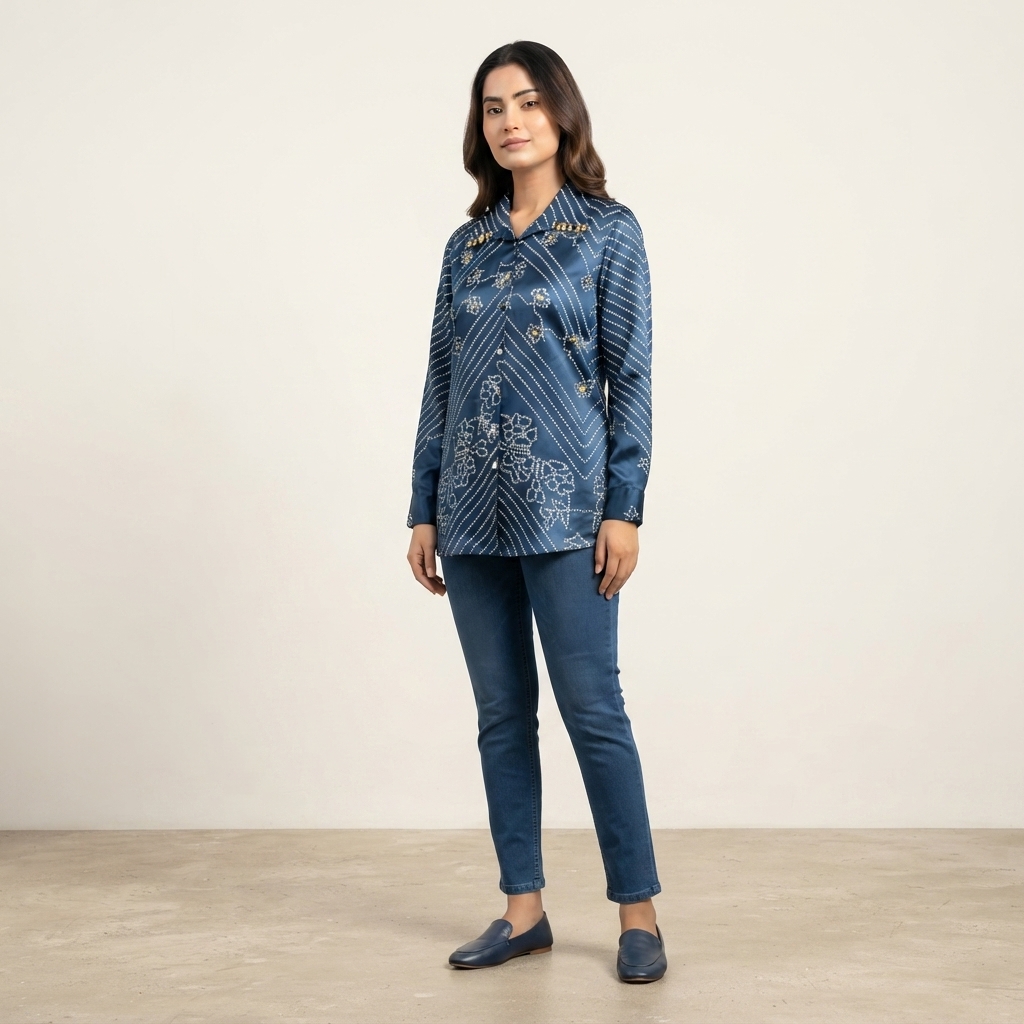 Bandhani Shirt thumbnail 4
