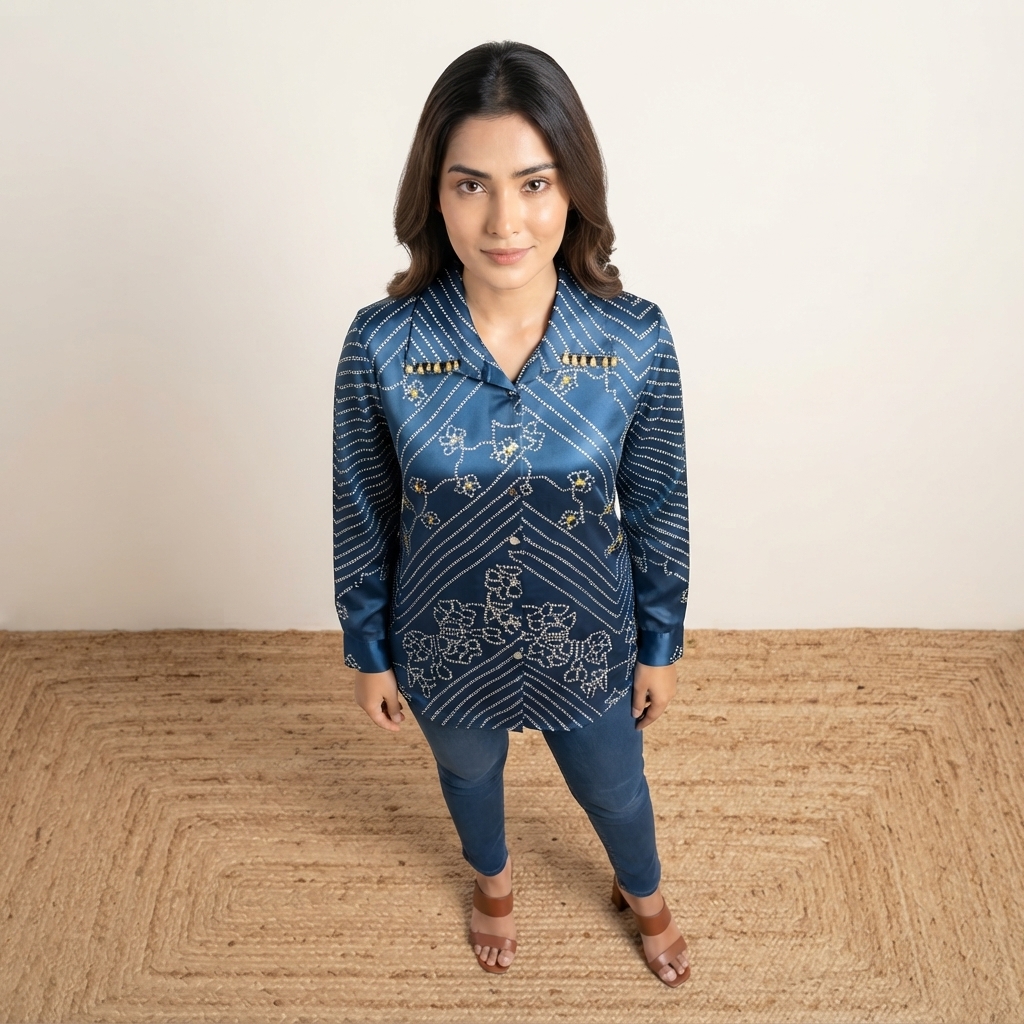 Bandhani Shirt alternate view