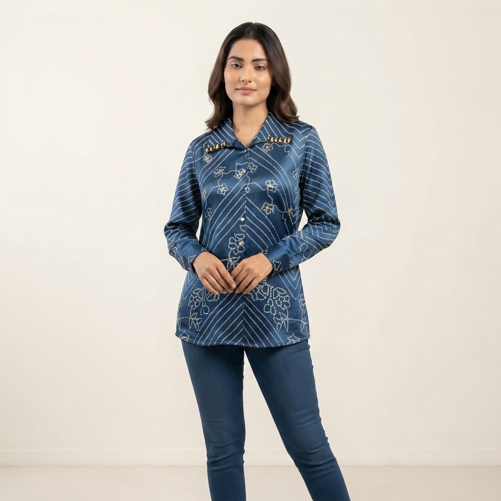 Bandhani Shirt thumbnail 3