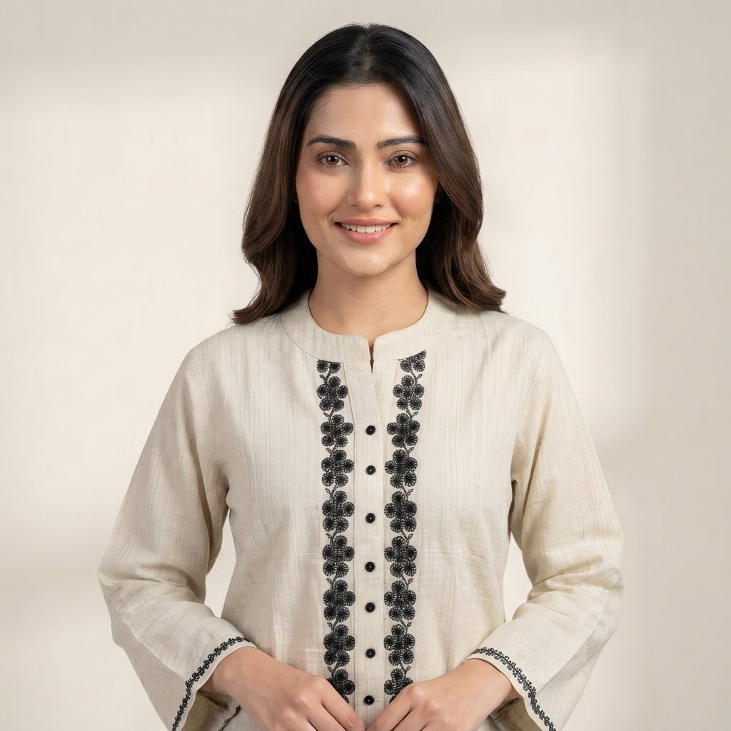 Embroidered Top