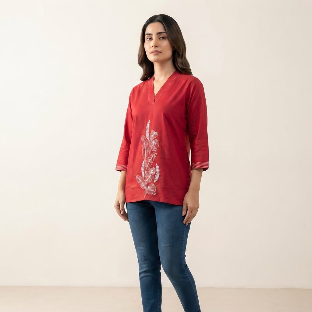 Embroidered Top thumbnail 4