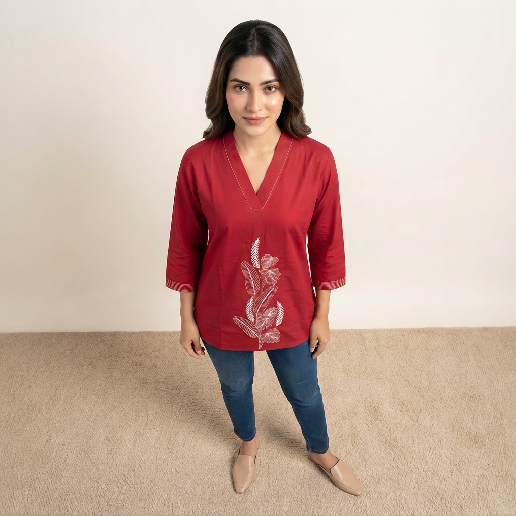 Embroidered Top thumbnail 2