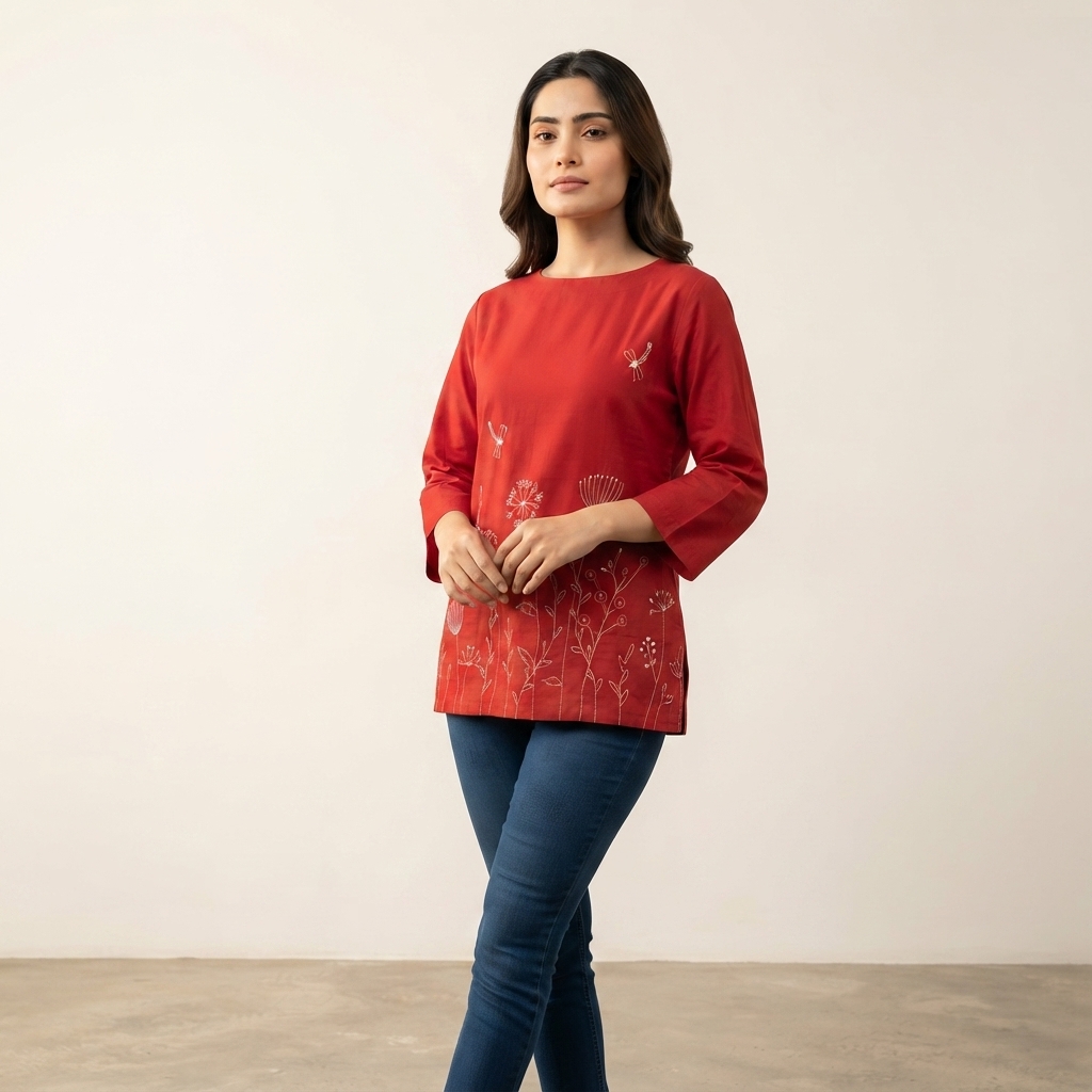Embroidered Top thumbnail 3